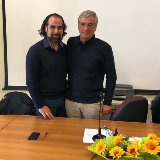 Dimitri Bettini con Attilio Farnesi Dimitri Bettini con Attilio Farnesi